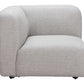 Biak Gray Corner Chair