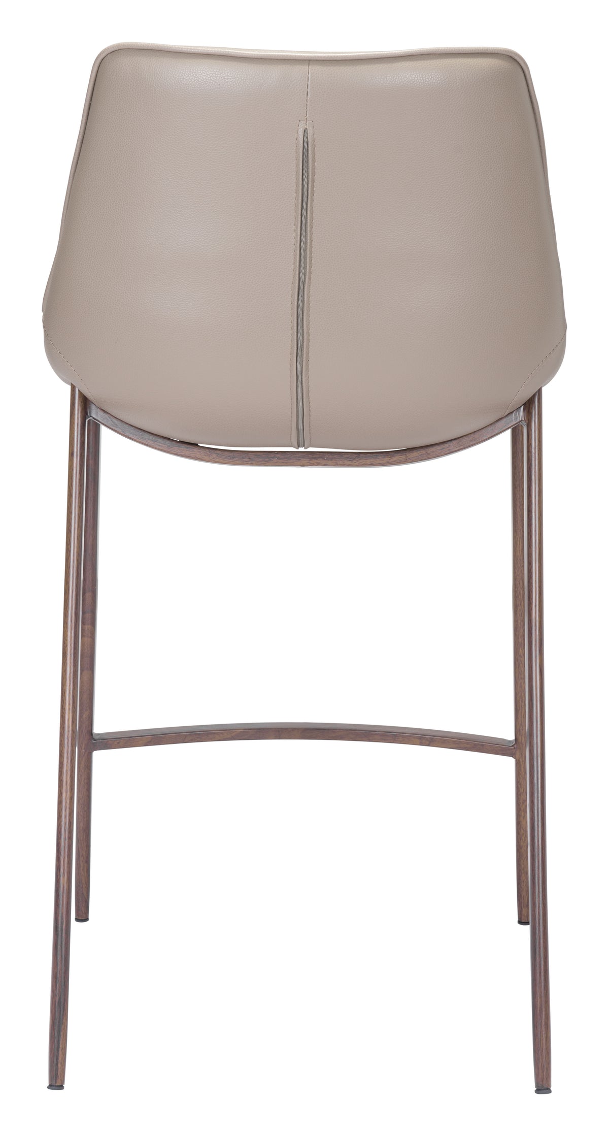 Magnus Counter Stool (Set of 2) in Brown & Walnut