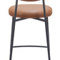 Rorun Brown Counter Stool (Set of 2)
