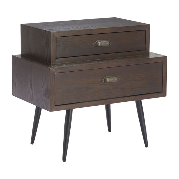 Mechy Brown Side Table
