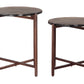 Gema Bronze Coffee Table Set (2-Piece)