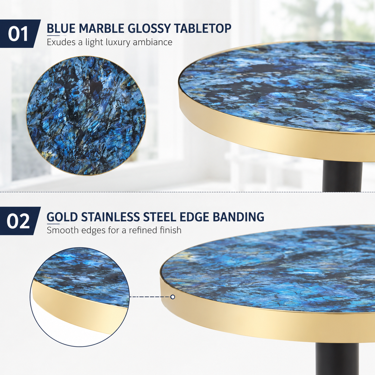 Cosima Round Bistro Table