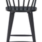 Stenger Counter Stool (Set of 2) in Black