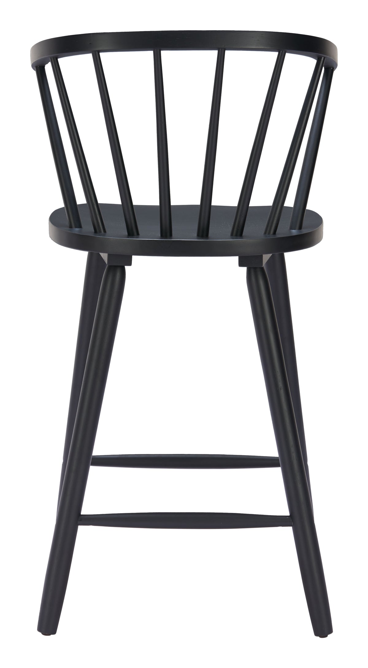 Stenger Counter Stool (Set of 2) in Black
