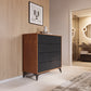 Zarif Black & Walnut Chest