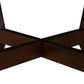 Round Wood MDF Accent Table 32"