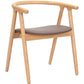 Peker Brown & Natural Dining Chair (Set of 2)
