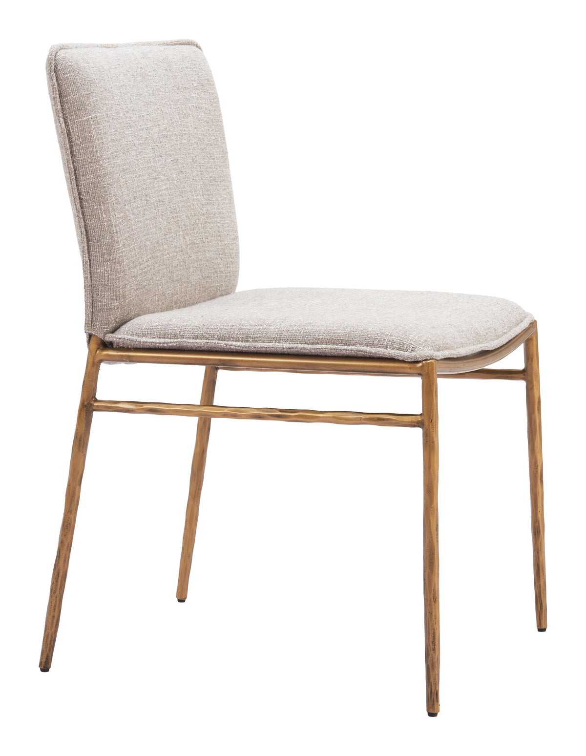 Nordvest Beige & Gold Dining Chair