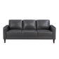Thayer Faux Leather Sofa