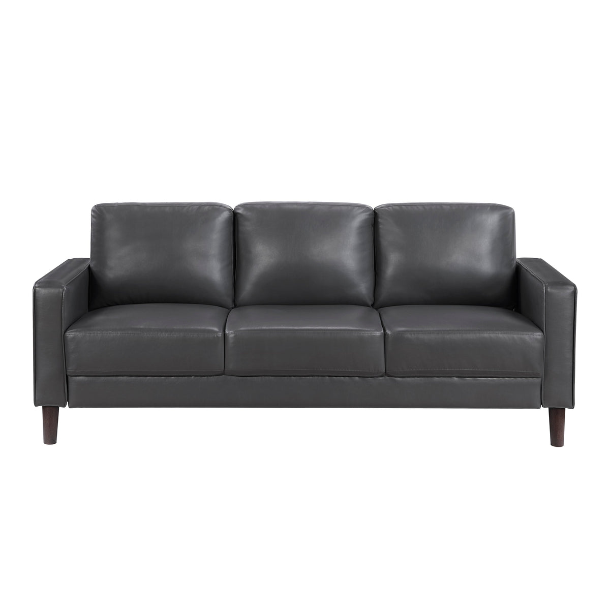 Thayer Faux Leather Sofa