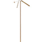Garza Brass Floor Lamp