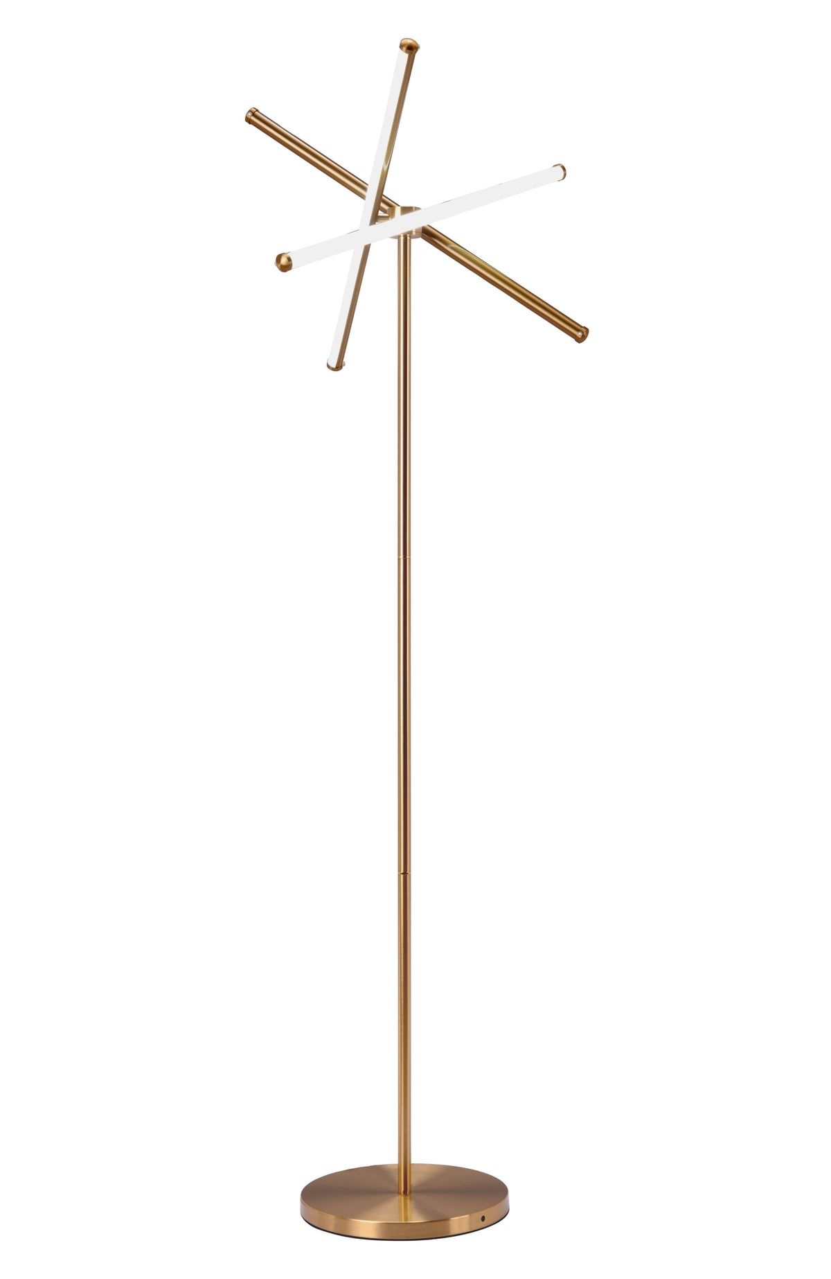 Garza Brass Floor Lamp