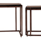 Shimai Bronze Nesting Tables (2-Piece)