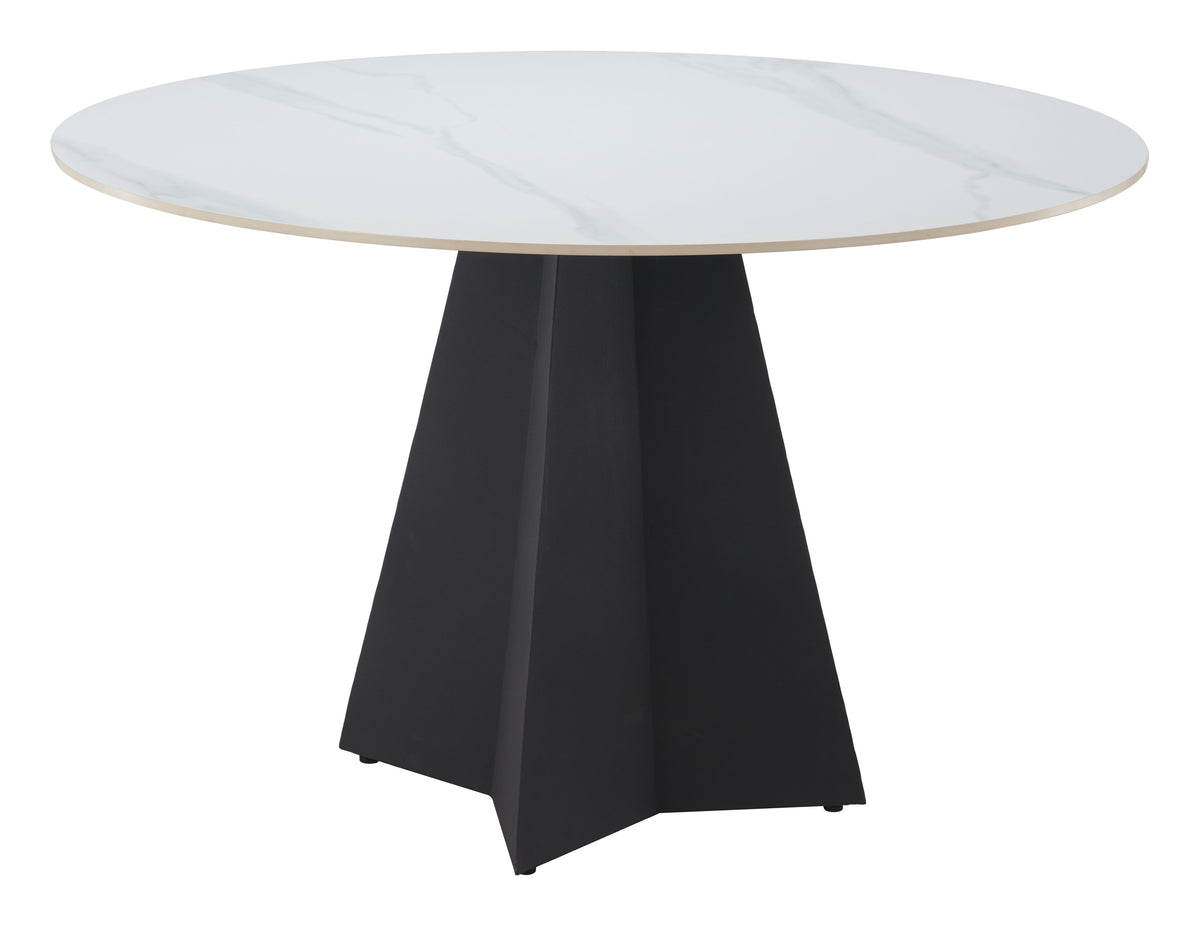 Izar White Dining Table