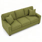 Clifford 2-Arm Sofa – Handcrafted in the USA, Custom Fabric Options - Notion Appletini - Fabric (10)