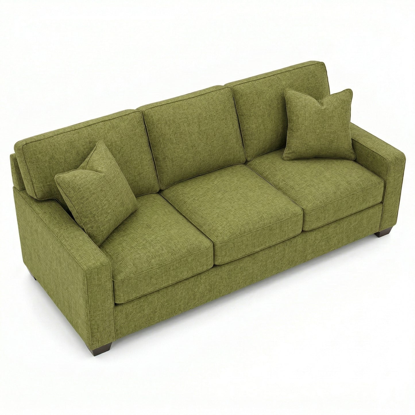 Clifford 2-Arm Sofa – Handcrafted in the USA, Custom Fabric Options - Notion Appletini - Fabric (10)