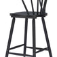 Stenger Counter Stool (Set of 2) in Black