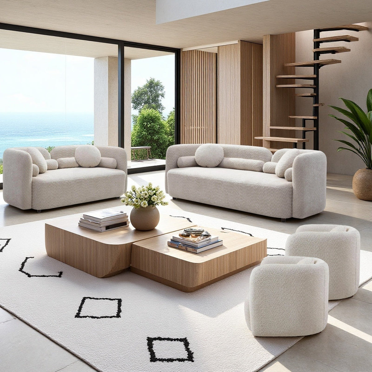 Jarrah Living Room Set