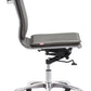 Lider Plus Armless Office Chair in Gray