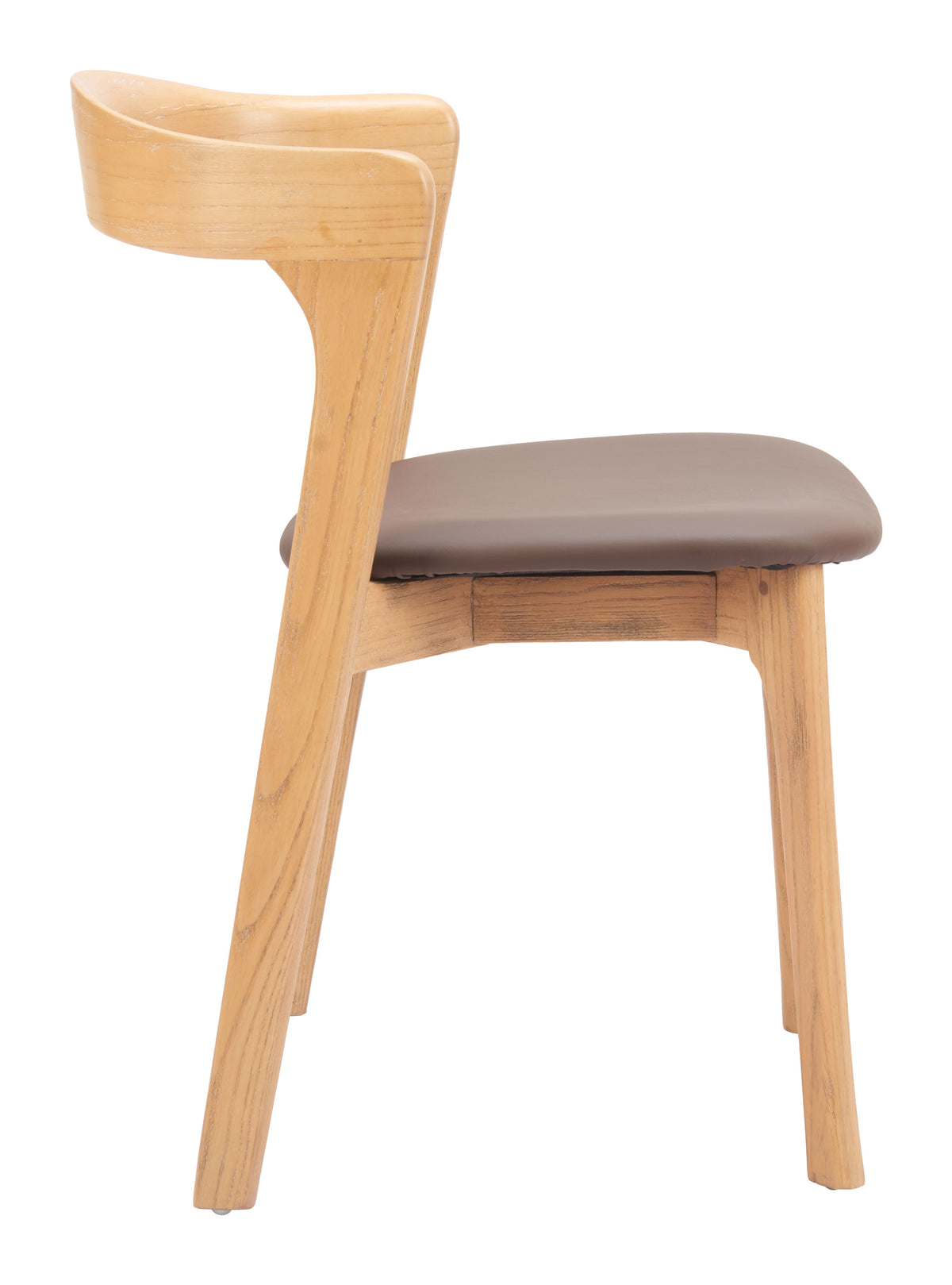 Pioro Brown & Natural Dining Chair (Set of 2)