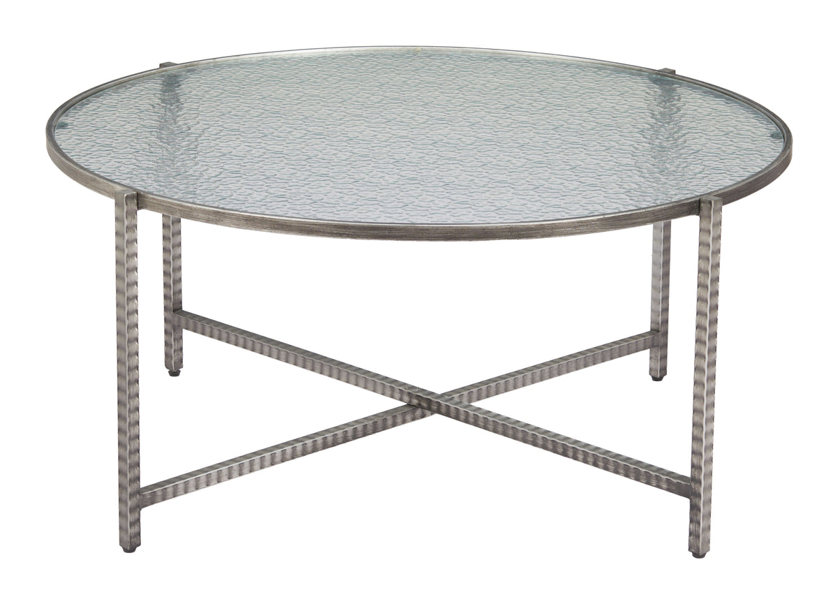 Vetro Silver Coffee Table