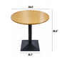 Crispin Bamboo Dining Table