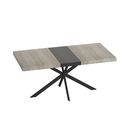 Mabel Extendable Dining Table – 55"-71" Retro Rectangular Dining Table
