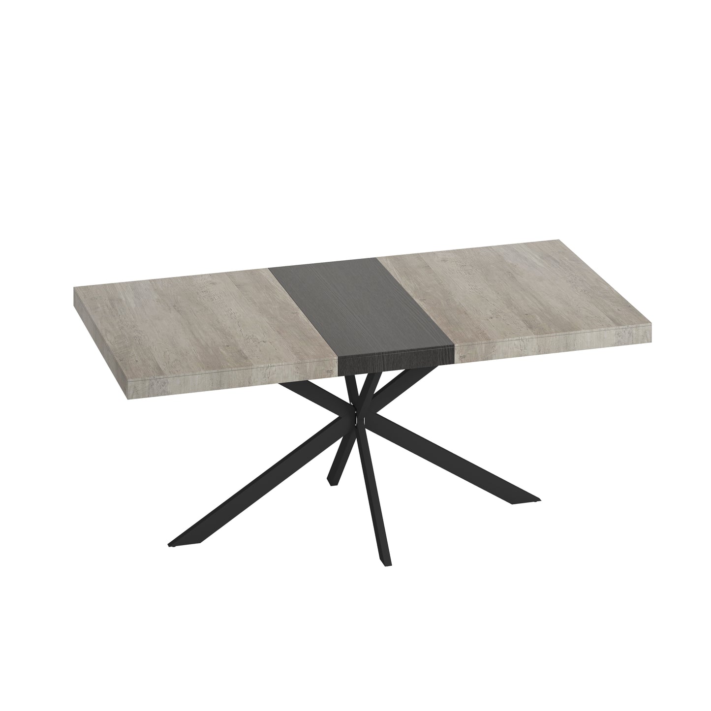 Mabel Extendable Dining Table – 55"-71" Retro Rectangular Dining Table