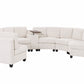 Harlow Curved Modular Sectional - Beige (20)