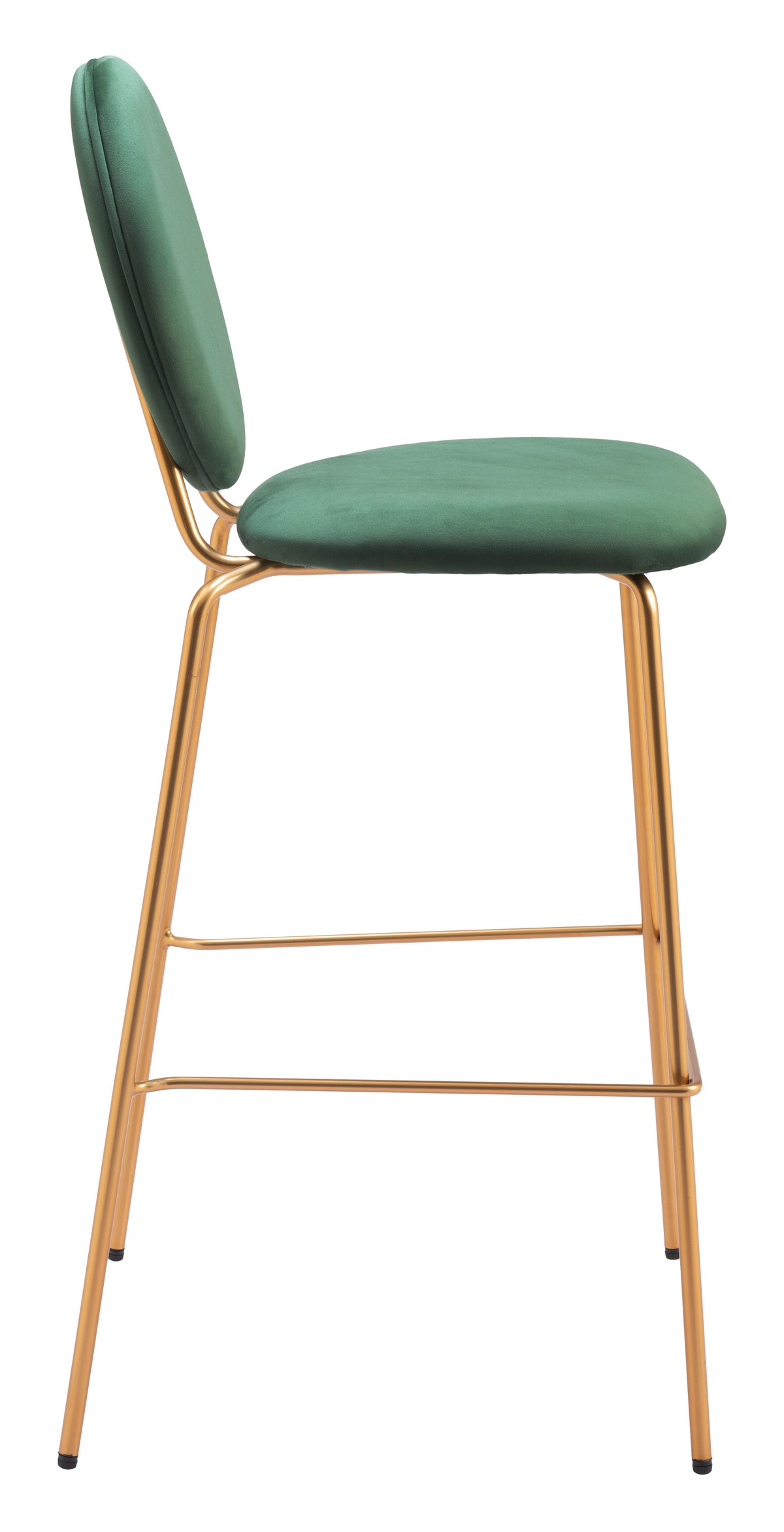 Odessa Green & Gold Barstool (Set of 2)