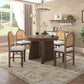 Wolfe Walnut & Beige