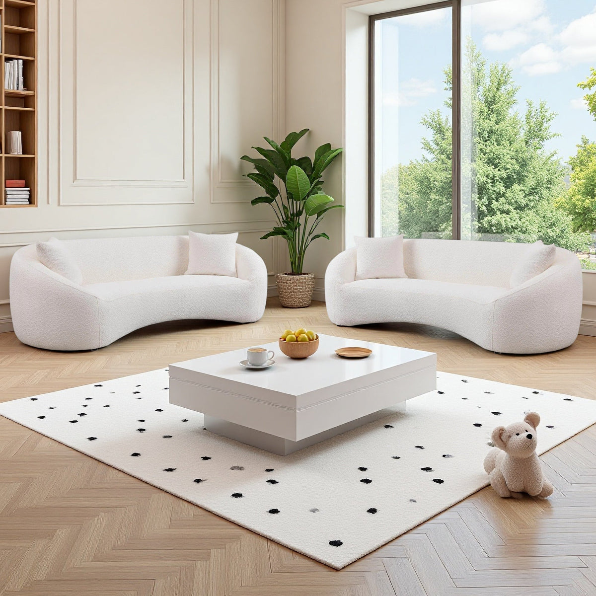 Lysander Curved Sofa