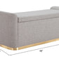 Dobo Gray Storage Bench