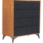 Zarif Black & Walnut Chest