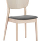 Kellua Dining Chair (Set of 2) in Gray & Natural