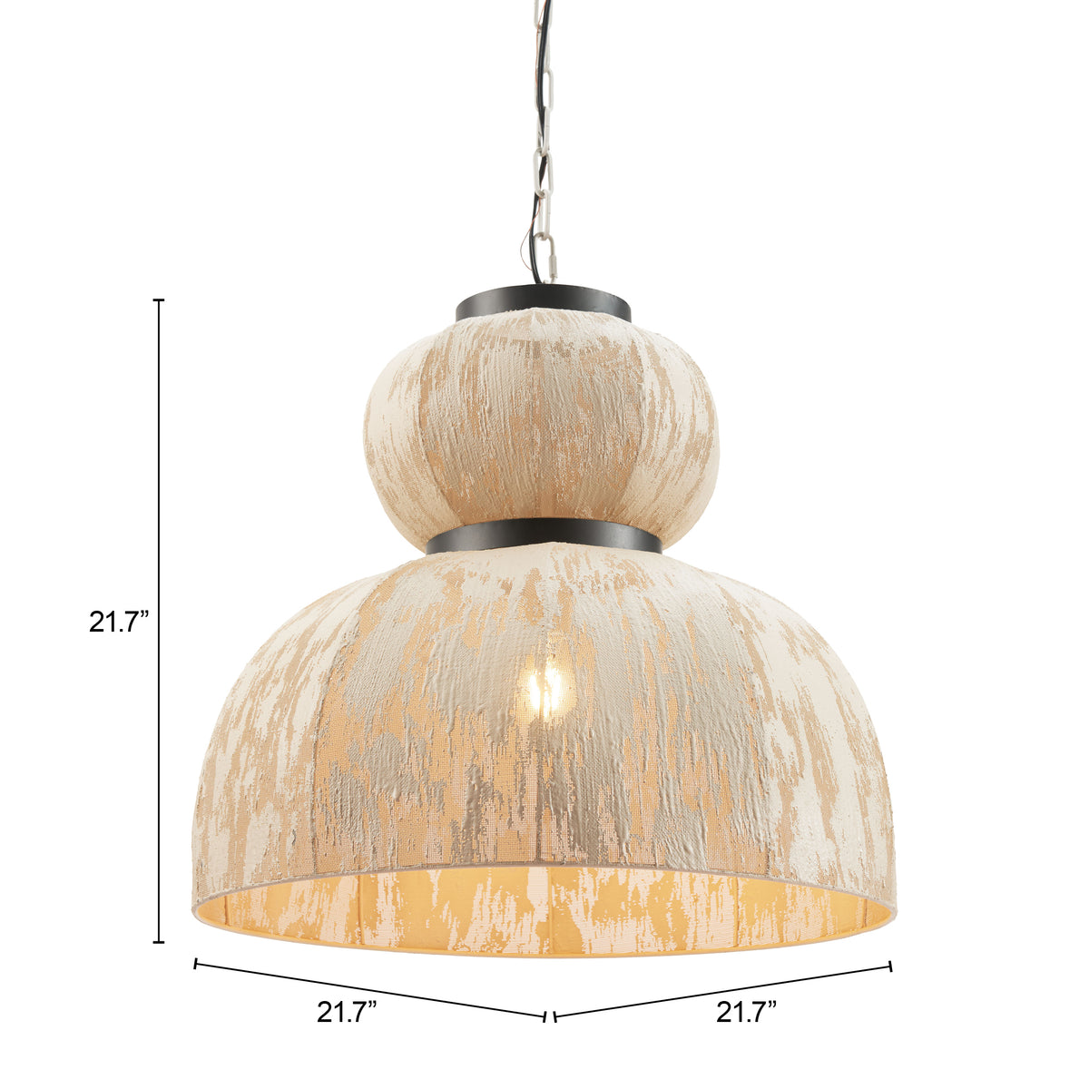 Manet Beige Ceiling Lamp