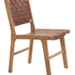 Feder Brown Dining Chair (Set of 2)
