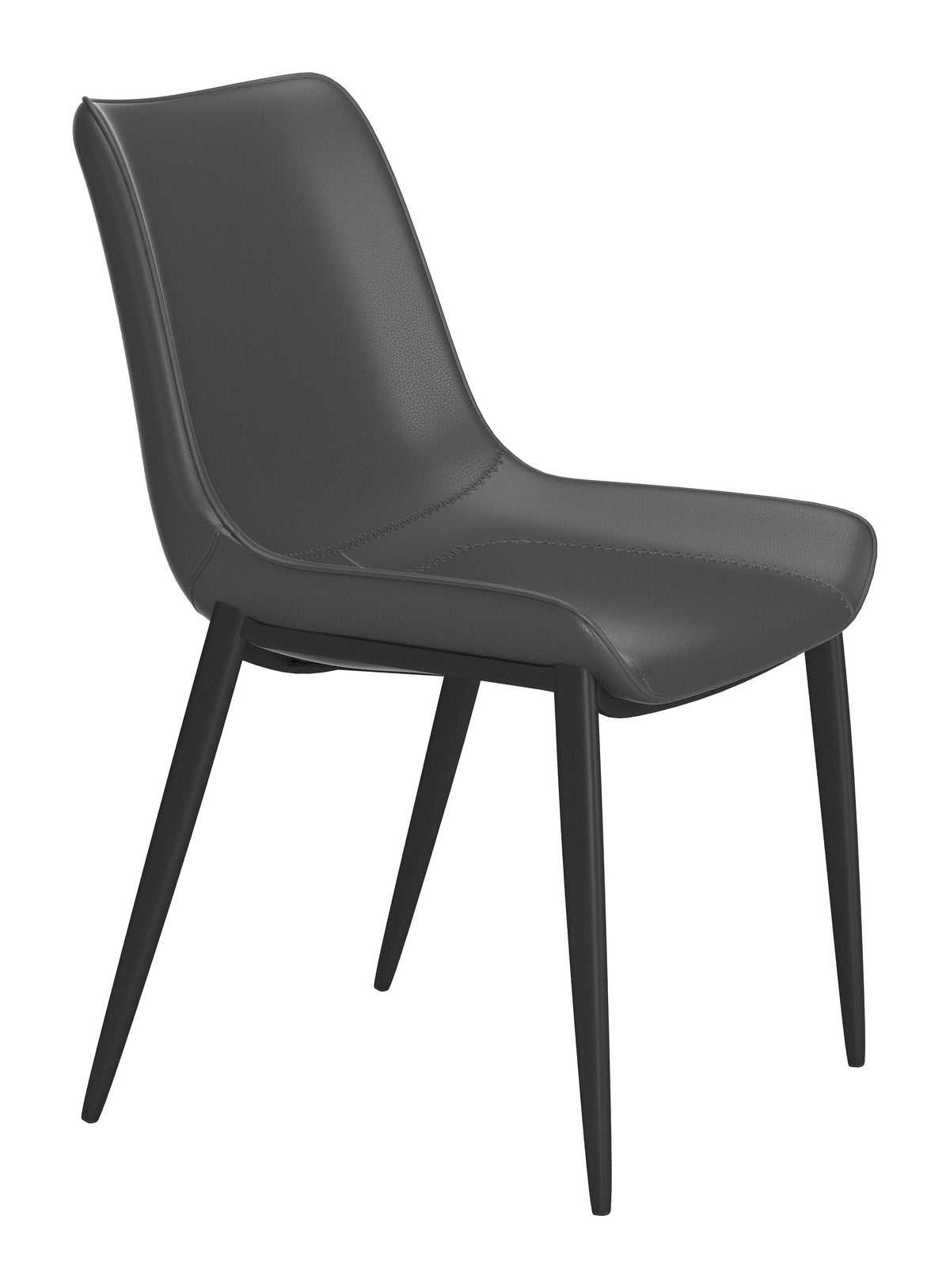 Magnus Dining Chair (Set of 2) in Black