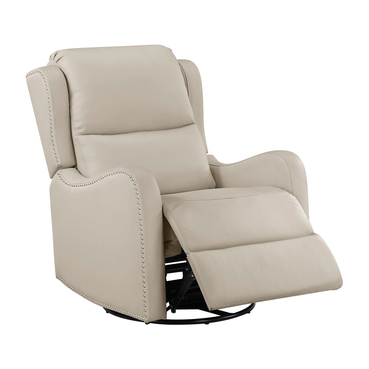 Alaric Leather Glider Recliner