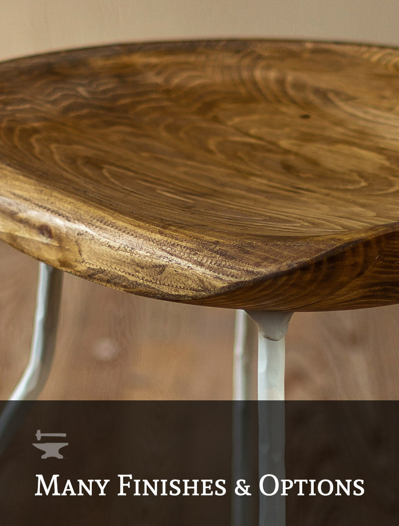 Fargo Wrought Iron Stool – view 2