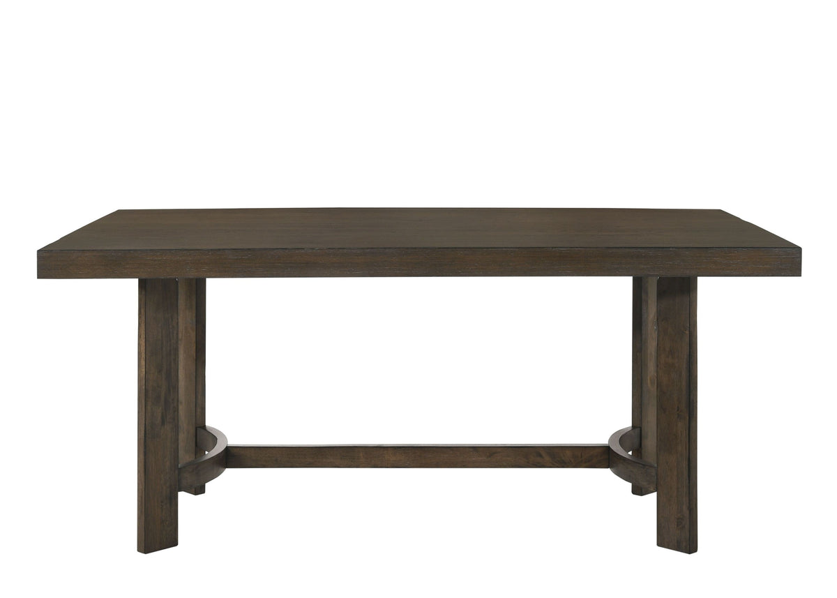 Farren Oak Synthetic Wood Dining Table – view 2