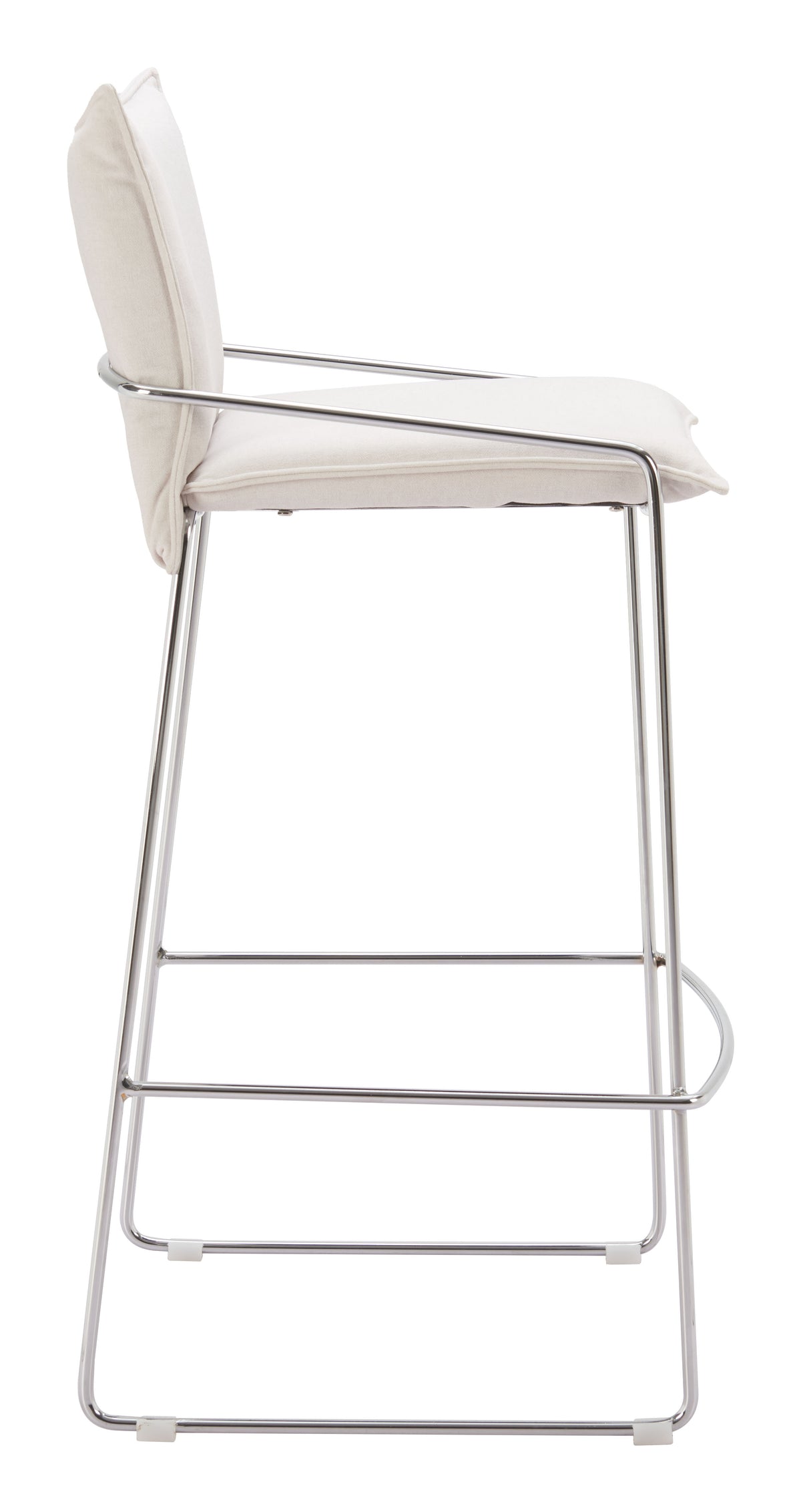 Pola Barstool in White