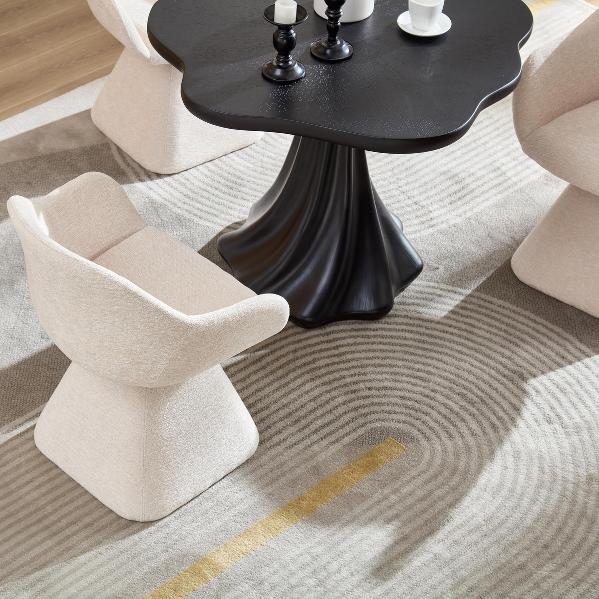 Ebba Swivel Barrel Chair