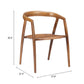 Ziran Walnut Dining Chair (Set of 2)