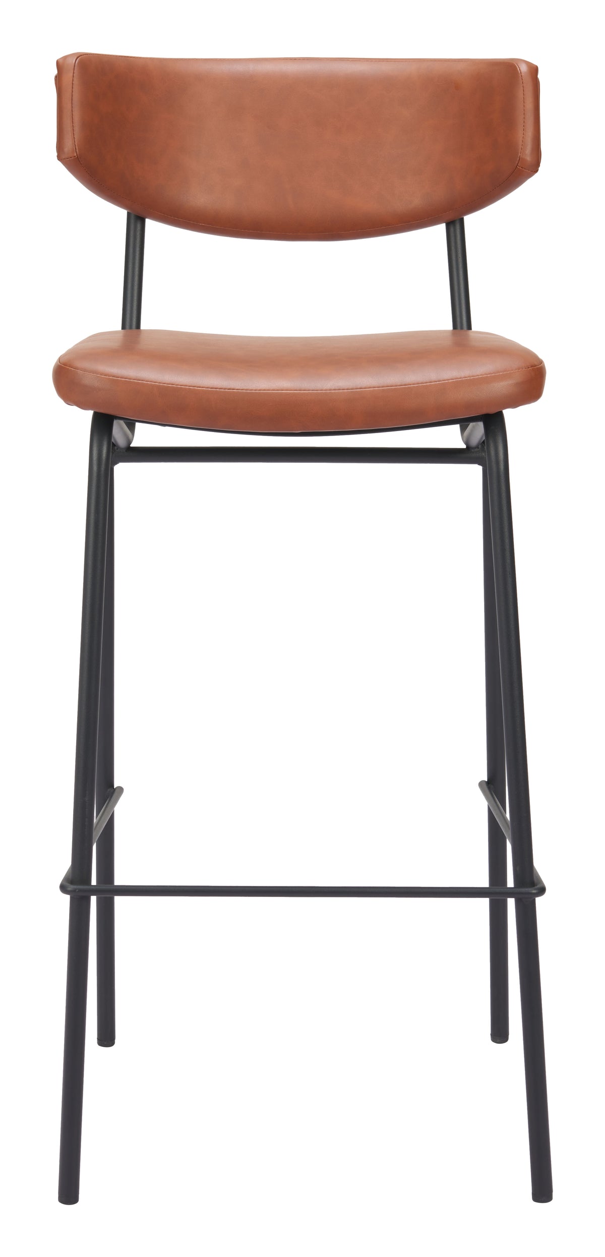 Charon Barstool (Set of 2) in Vintage Brown
