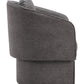 Olya Truffle Gray Accent Chair