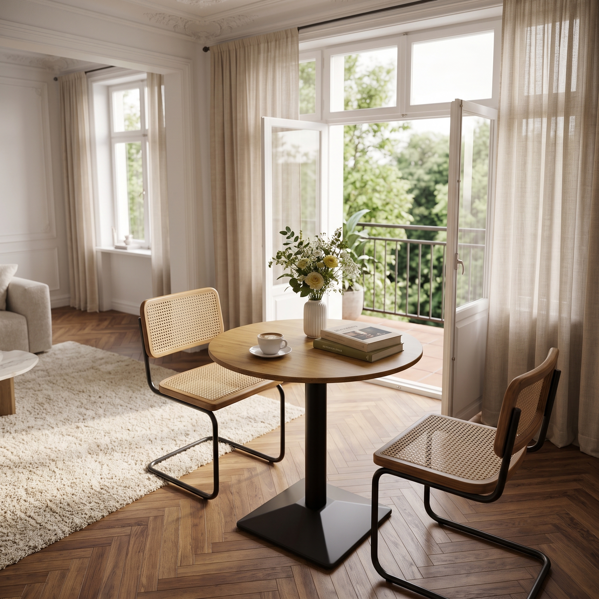 Crispin Bamboo Dining Table