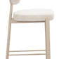 Aurea Light Gray Counter Stool (Set of 2)