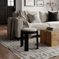 Banjul Misty Gray Ottoman