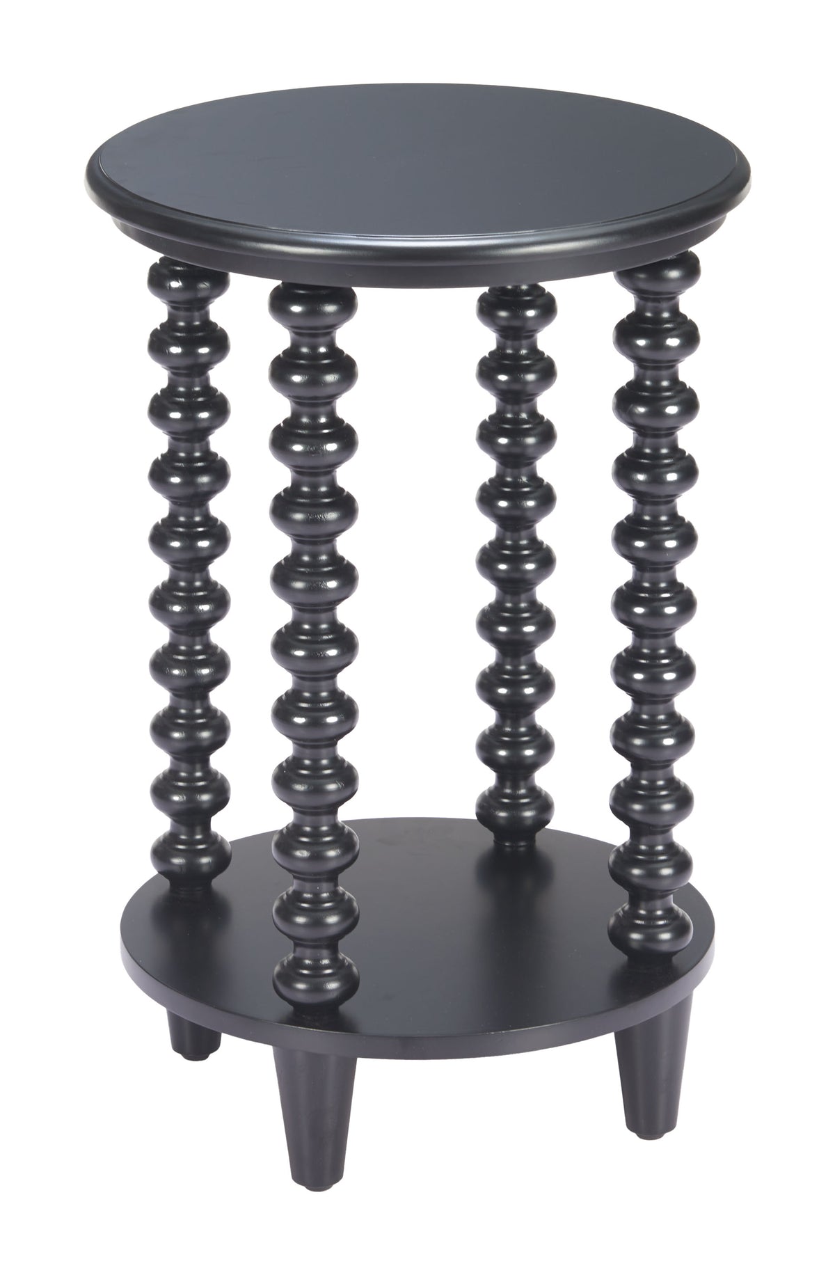 Gocce Black Side Table